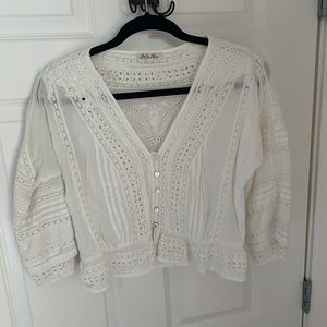 Loveshackfancy present blouse